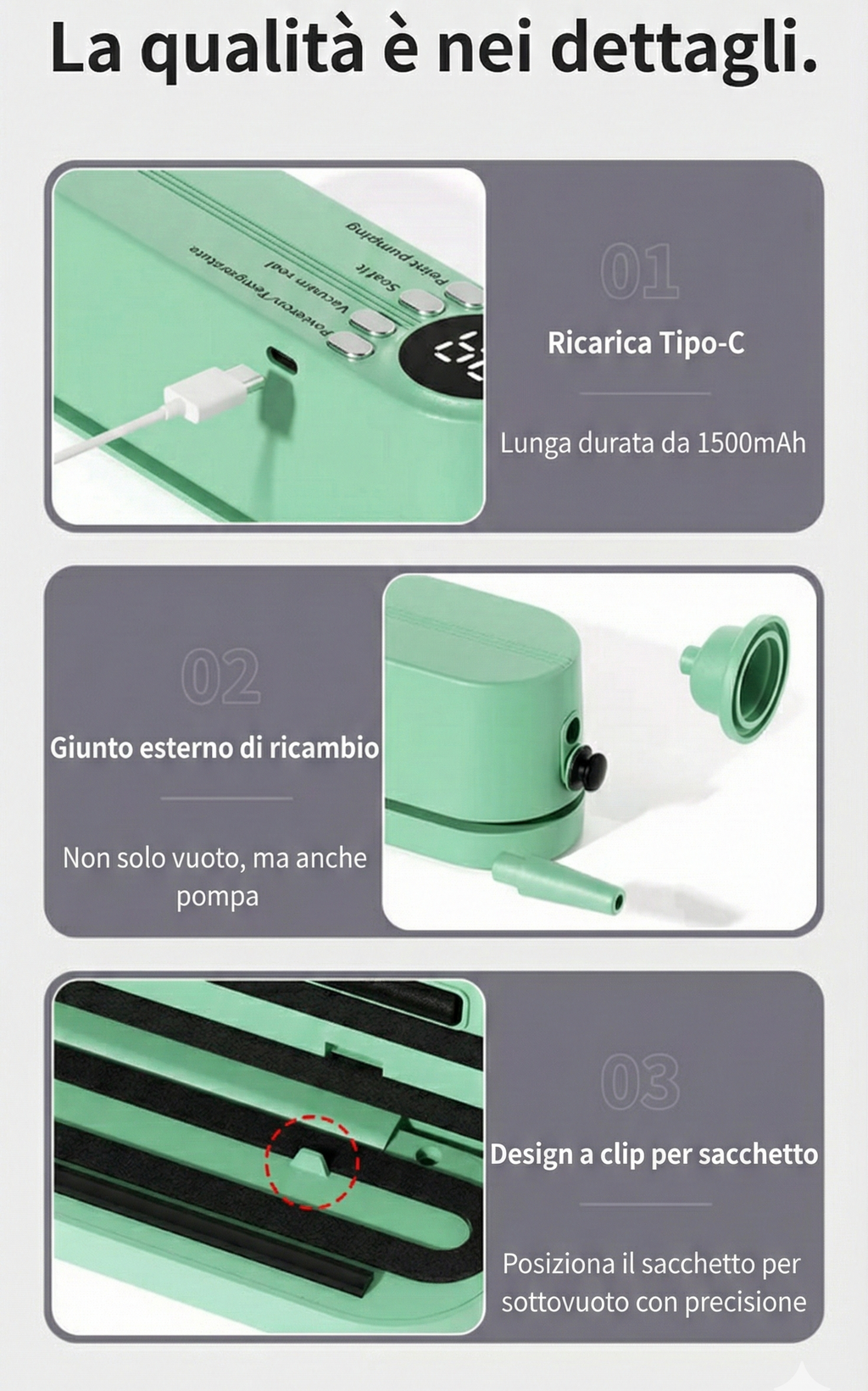 Vakumo + 50 buste Vakumo